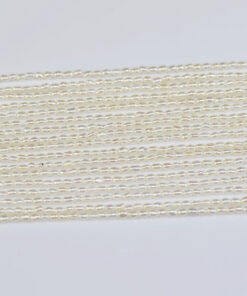 1.5-2mm rice AA fashion White Natural Pearl Strand