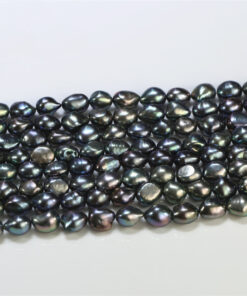 10*12mm peacock black natural freshwater pearl source freshwater pearl strand