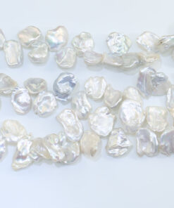 11-13mm 3-7 Full Drilled Keshi Irregular Baroque pearl strand Wholesale