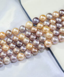 11-13mm AA+ multi color round natural freshwater beads pearls jewelry