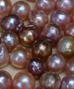 12-13mm edison cultured freshwater colorful pearl beads