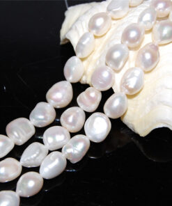12-14mm wholesale baroque pearl strand real cultured freshwater pearls