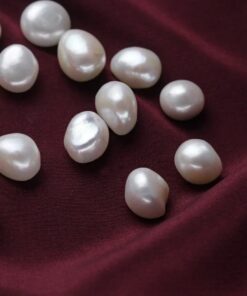 12mm natural genuine freshwater baroque shape loose pearls in bulk