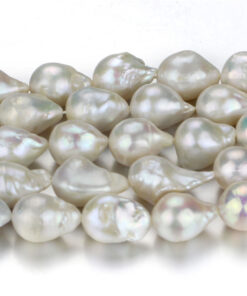 15mm wholesale big size fireball nucleated baroque freshwater pearls