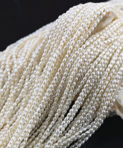 2-2.5mm small size rice AA freshwater pearl strand wholesale strings