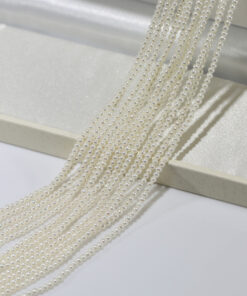 2-3mm round small size Natural Freshwater Pearls Strands AA+ white