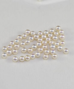 4-4.5mm round bulk Wholesale 3A grade natural Freshwater Pearls