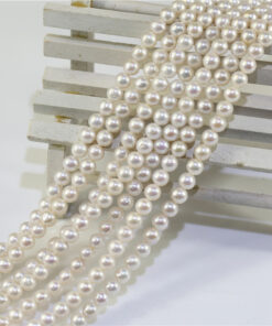 5-6mm round A quality cheap pearls natural freshwater beads