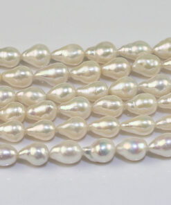 9-10mm 3A edison tear drop baroque freshwater pearls jewelry
