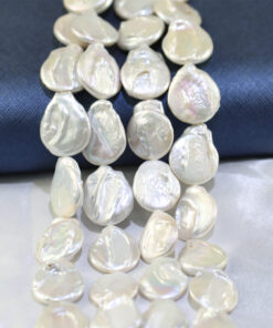 20mm large coin AA+ grade wholesale ladies unique freshwater pearl band