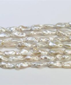 6*15mm Natural freshwater pearls long stick pearl loose pearl beads