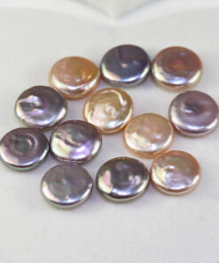 16mm AA+ coin shape wholesale freshwater cultured loose pearls