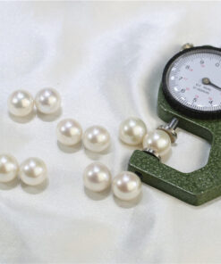 12-13mm round AA+ factory direct half drilled wholesale freshwater loose pearl
