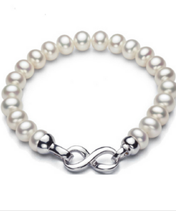 Wholesale design real natural cultured freshwater pearl bracelet