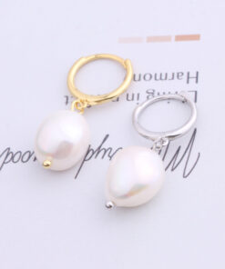 8mm baroque nugget real freshwater pearl jewelry wholesale