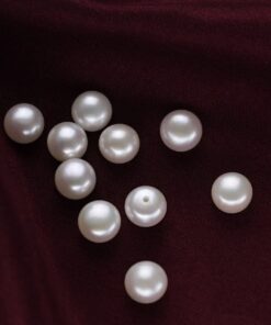 9-9.5mm 3A grade wholesale freshwater button real loose pearl