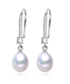 wholesale real fresh water natural freshwater pearl earring jewelry