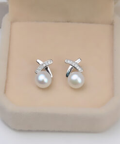 High Quality Fresh Water Pearl Stud Earring wholesale