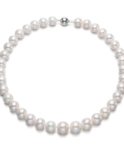 11-13mm round AA+ white New Design High quality Natural Pearl Necklace
