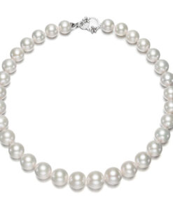 12-14mm round AA+ Party Pearl Big Pearl Necklace Women Jewelry