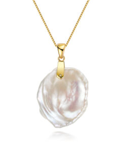 13-20mm keshi baroque natural freshwater real cultured pearl necklace
