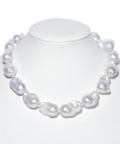 15*20-25mm AA+ grade baroque freshwater pearl necklace