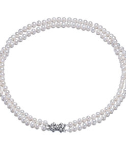 5-6mm 16inches &17inches long natural freshwater necklace