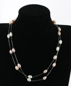 7-8mm natural pearl necklace