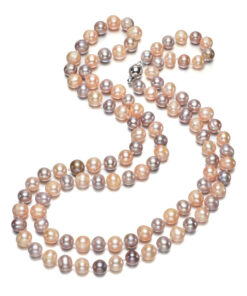 8-9mm AA- potato shape 36inches Freshwater Pearl Necklace