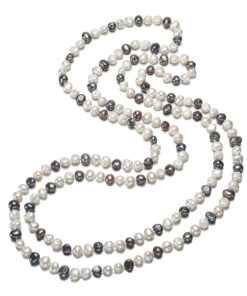 8mm AA baroque pearls natural freshwater necklace wholesale