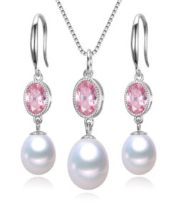 8mm drop real fresh water natural pearl choker sets