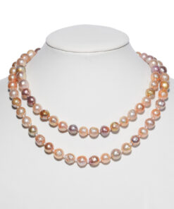9-10mm baroque 36'' natural freshwater pearl necklace