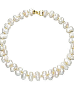 9-10mm peanut shape nice natural pearl necklace
