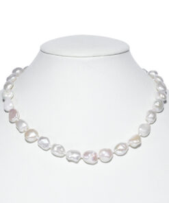 10-11mm AA+ keshi 18'' Natural Pearl Necklaces Real Pearl Jewelry